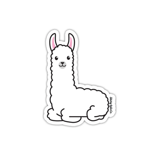 Chillin' Alpaca Sticker