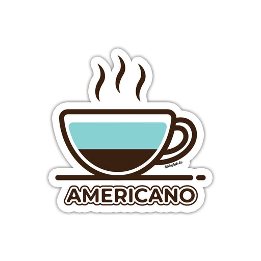 Americano Sticker