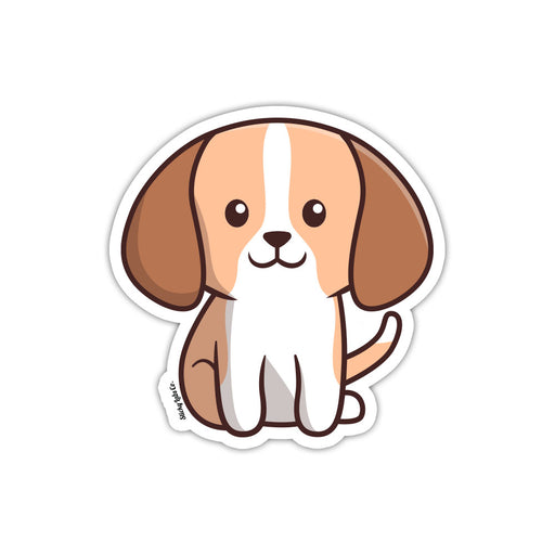 Beagle (Cream) Sticker