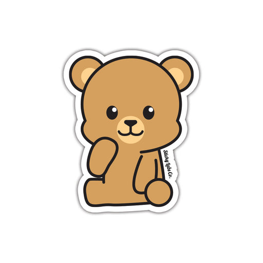 Cuddly Bear Sticker