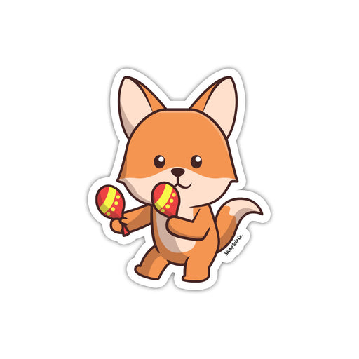 Fiesta Fox Sticker