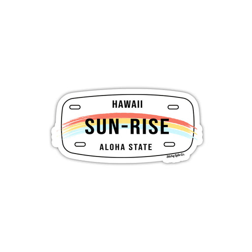 Hawaii Tag Sticker