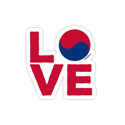 Korea Love Sticker