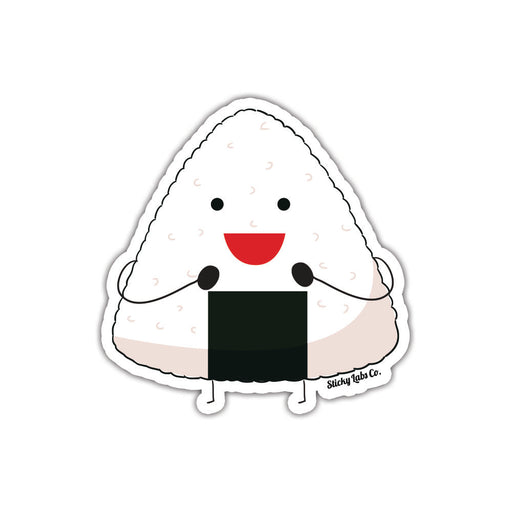 Happy Onigiri Sticker