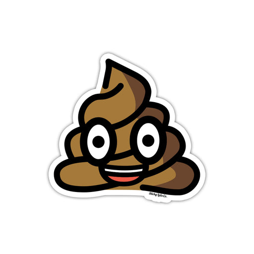 Poop Emoji Sticker